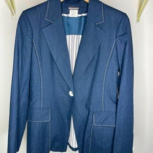 Women's Linen Blazer Jacket
